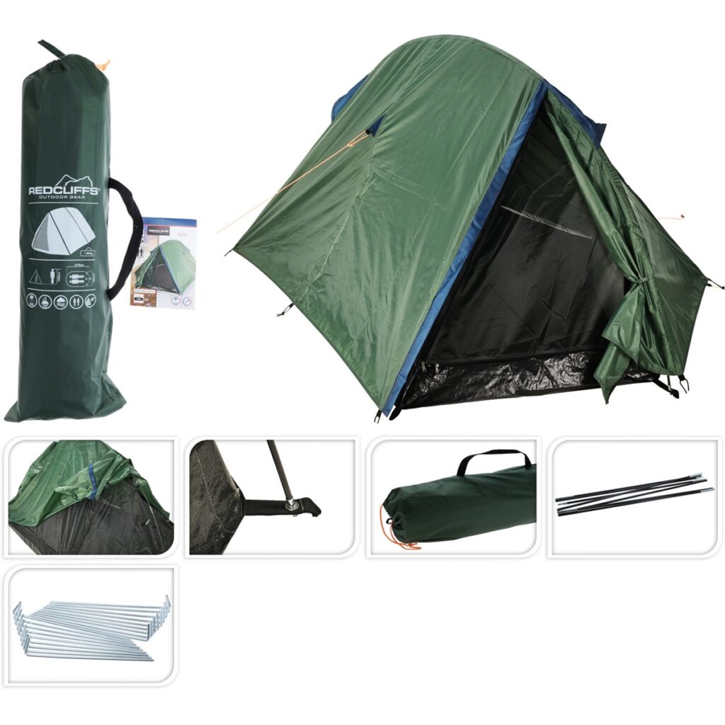 RedCliffs Green 2 Person Tent 8721037309417 2